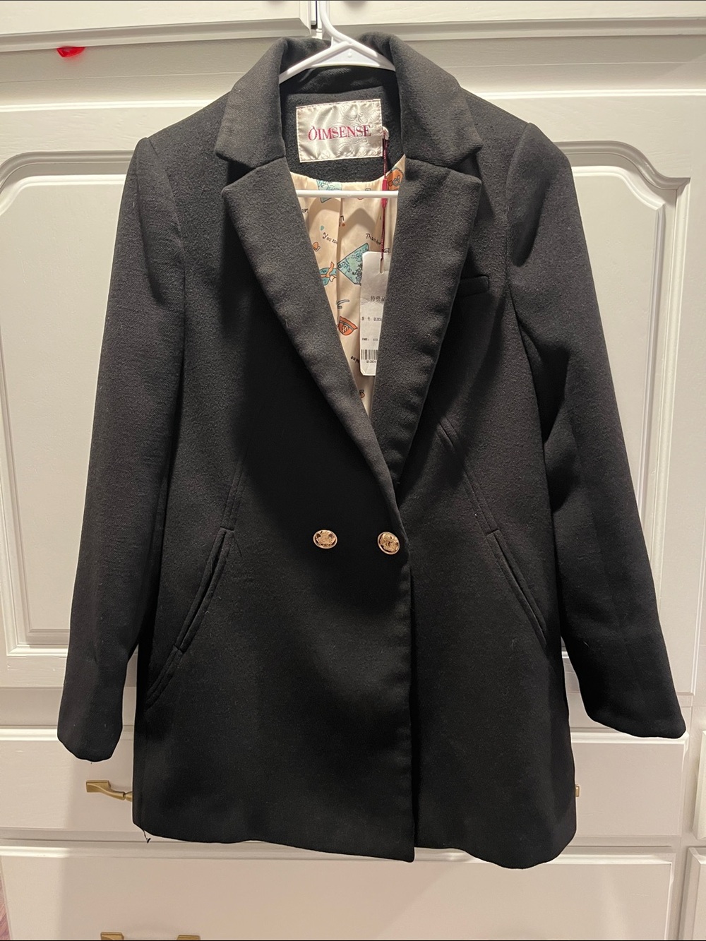 Black Blazer / Coat NWT